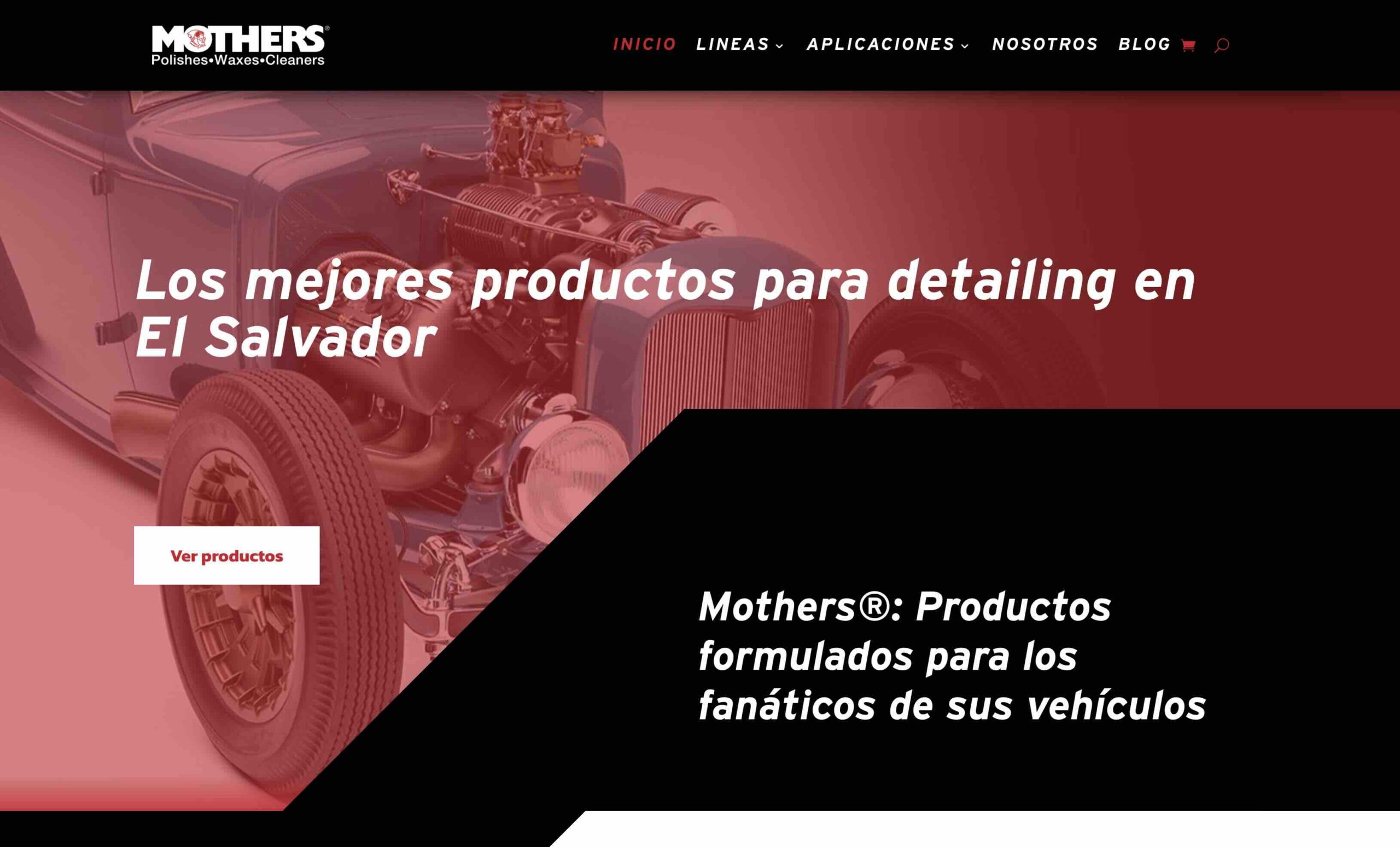 Captura del proyecto Mothers El Salvador