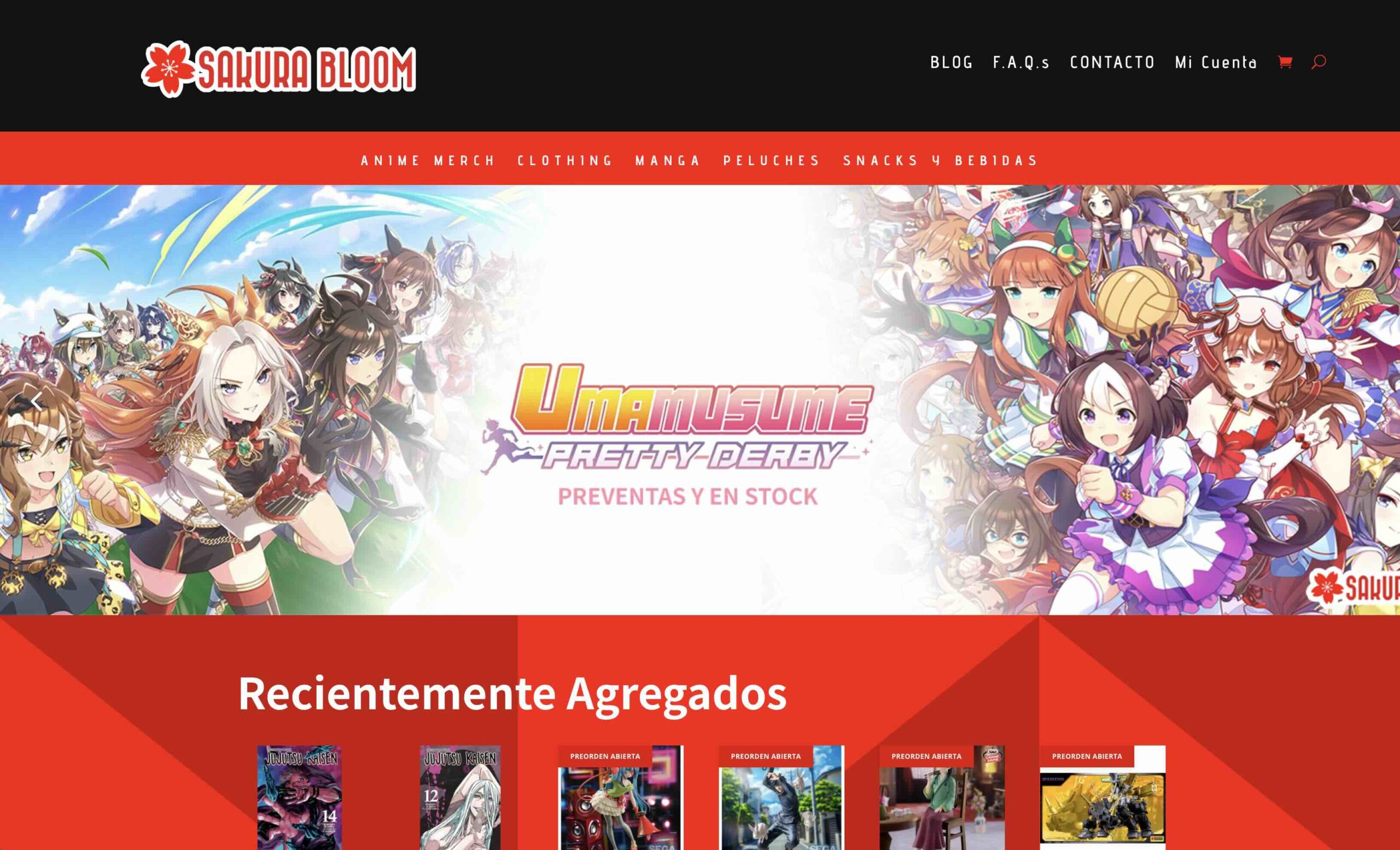 Captura del proyecto Sakura Bloom